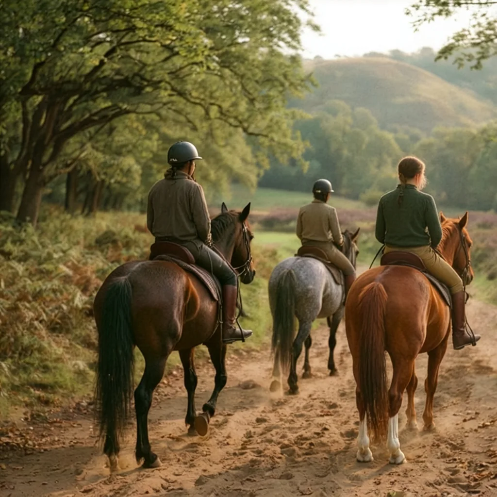 Balade à cheval en Haute-Vienne, autour de Isle