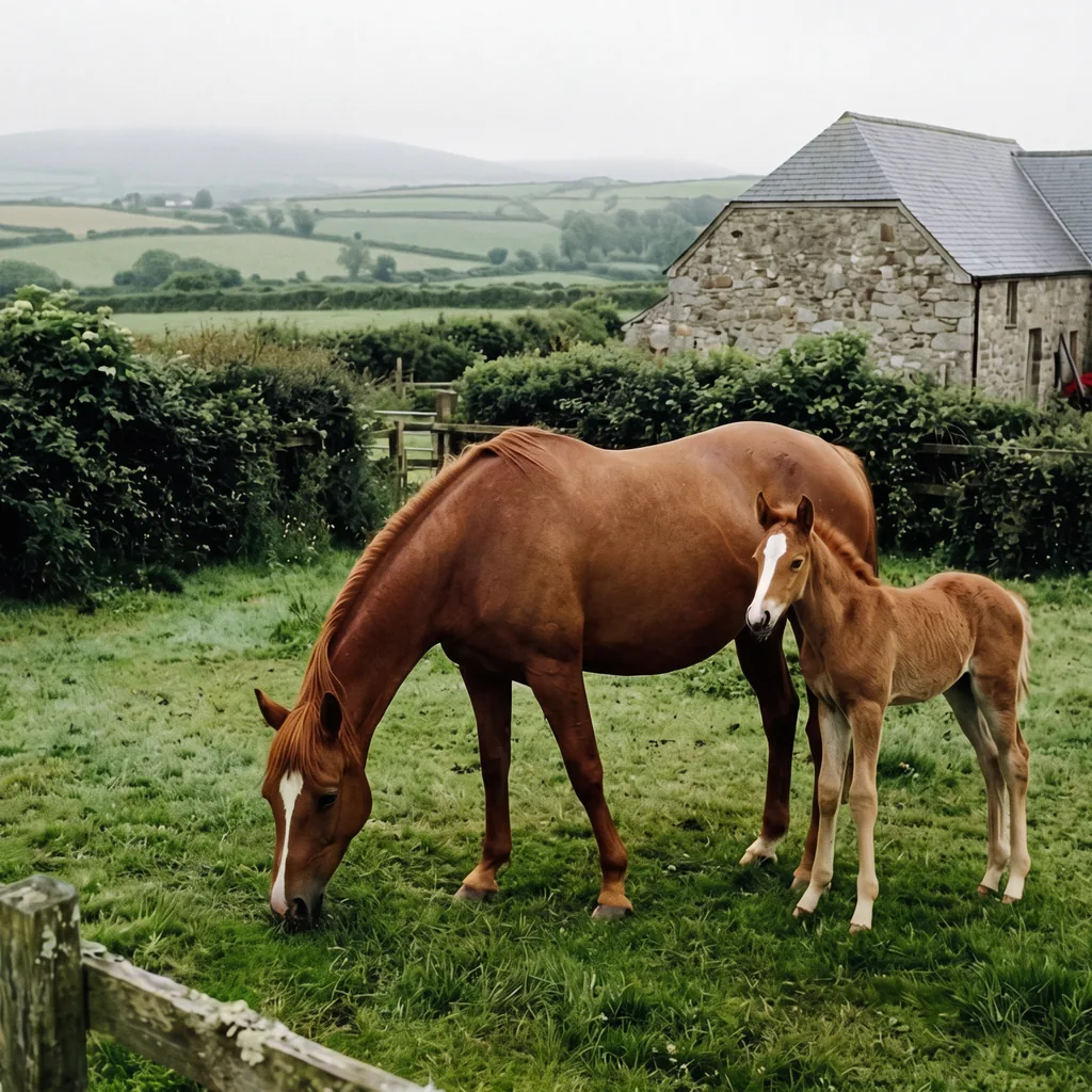Élevage de chevaux au Écuries de Gigondas, Isle